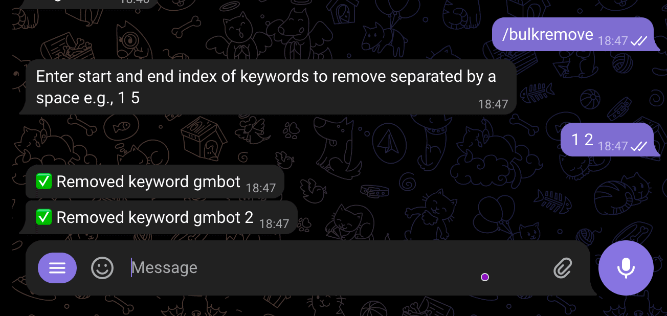bulkremove